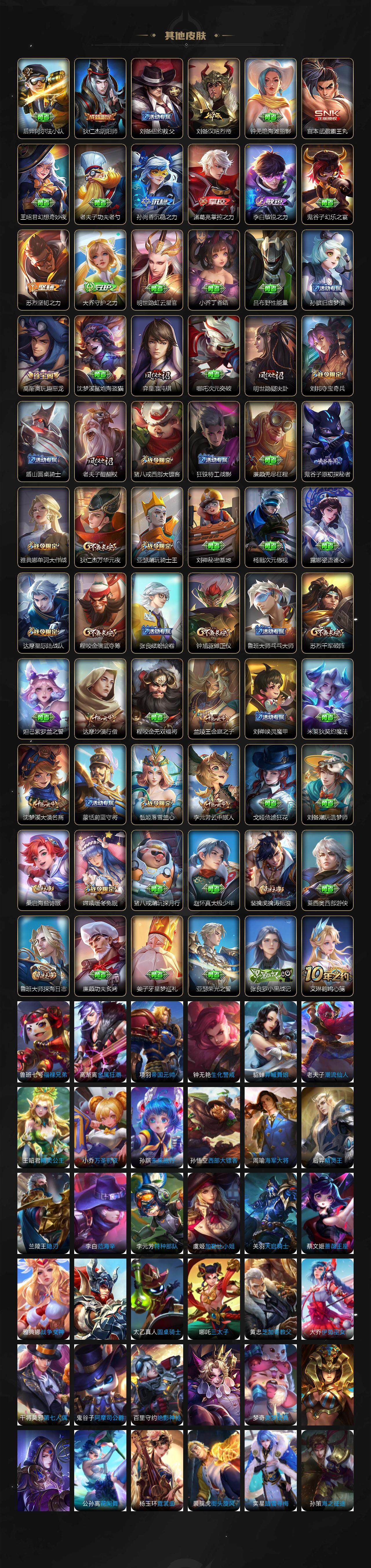 WZLFY3348031王者荣耀账号详情图4 WZLFY3348031王者荣耀账号详情图4