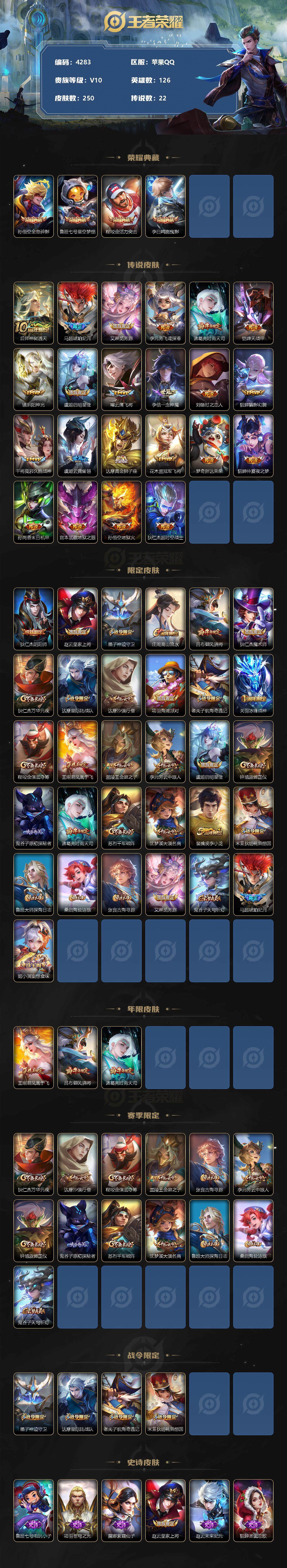 WZCMW3368896王者荣耀账号详情图2