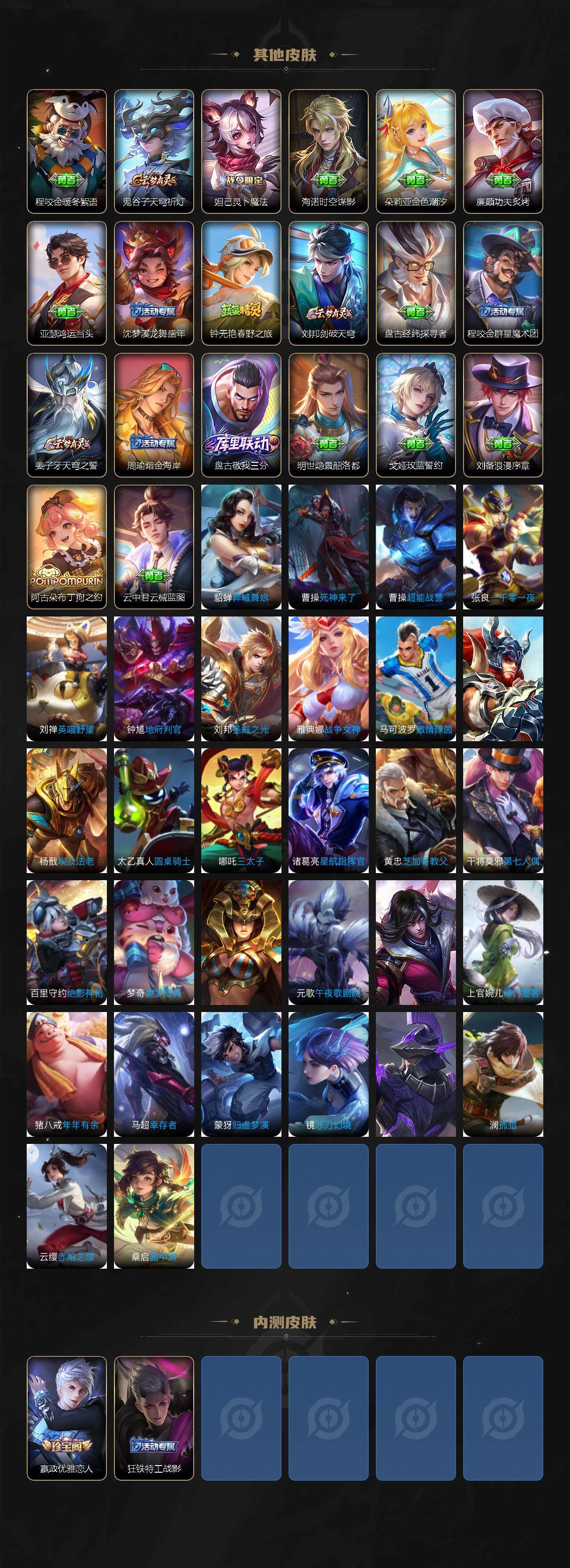 WZCMW3368928王者荣耀账号详情图4 WZCMW3368928王者荣耀账号详情图4