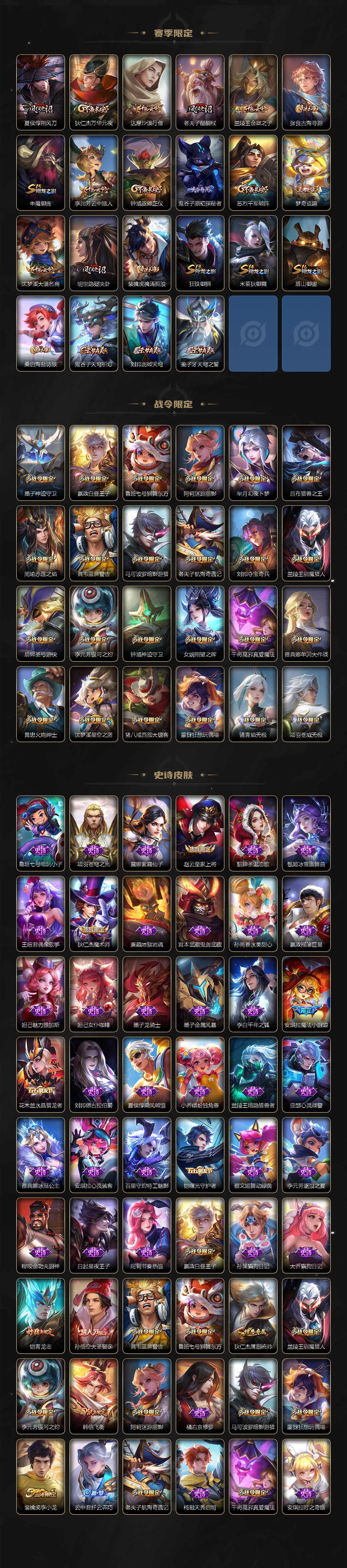 WZLX3350321王者荣耀账号详情图3 WZLX3350321王者荣耀账号详情图3