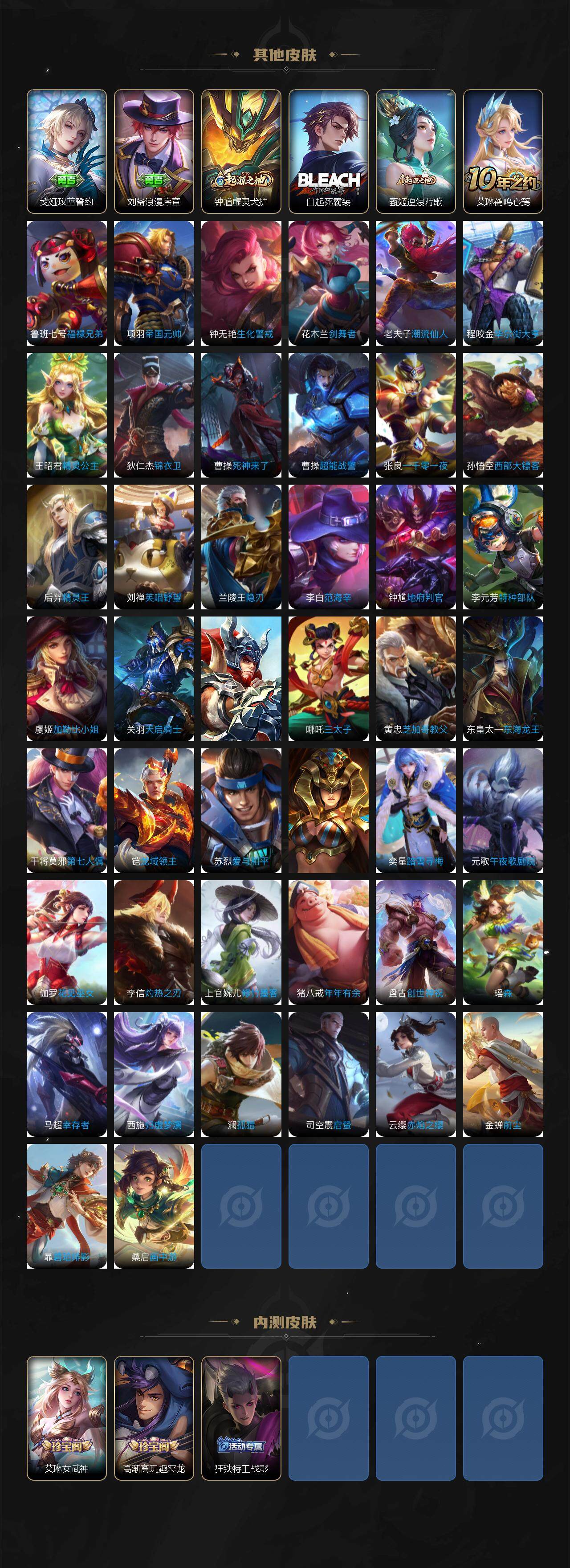 WZLX3350321王者荣耀账号详情图5 WZLX3350321王者荣耀账号详情图5