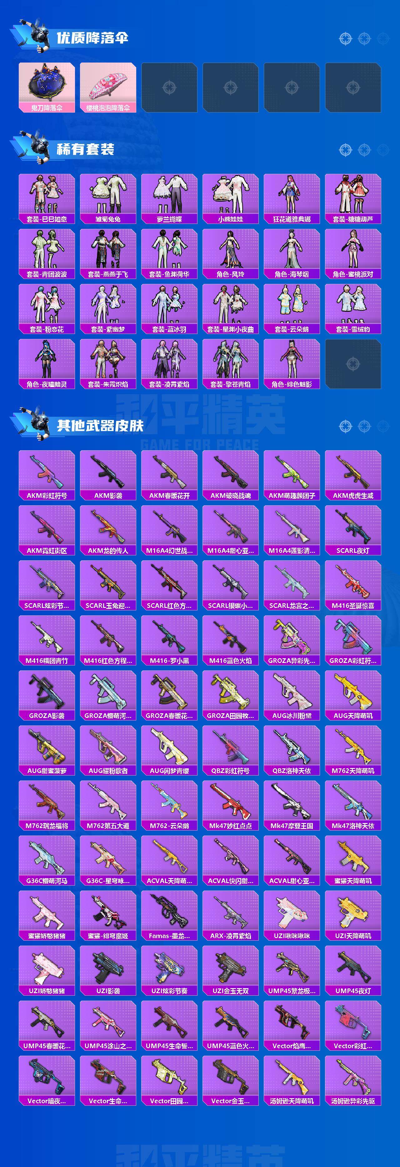 HPQM3397362和平精英账号详情图4 HPQM3397362和平精英账号详情图4