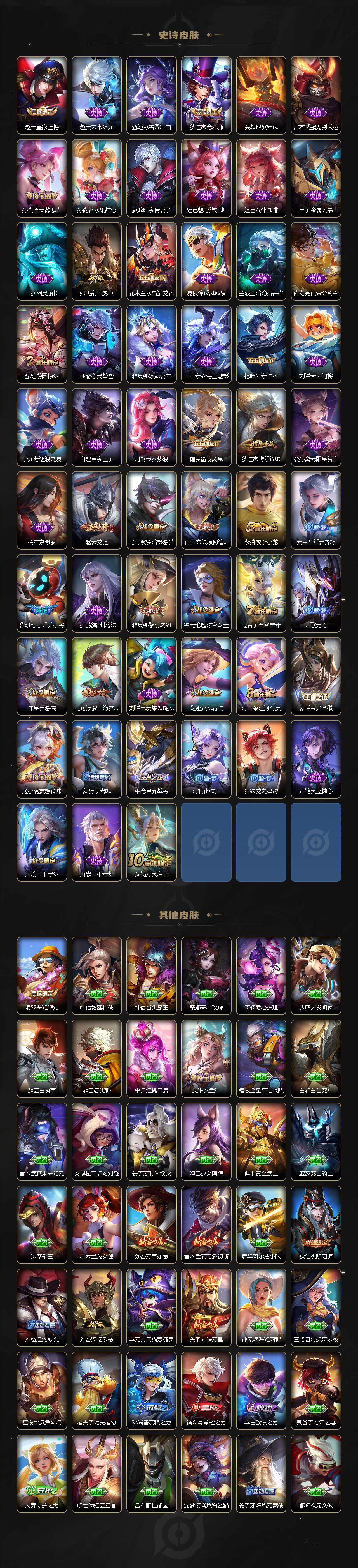 WZLE3352014王者荣耀账号详情图3