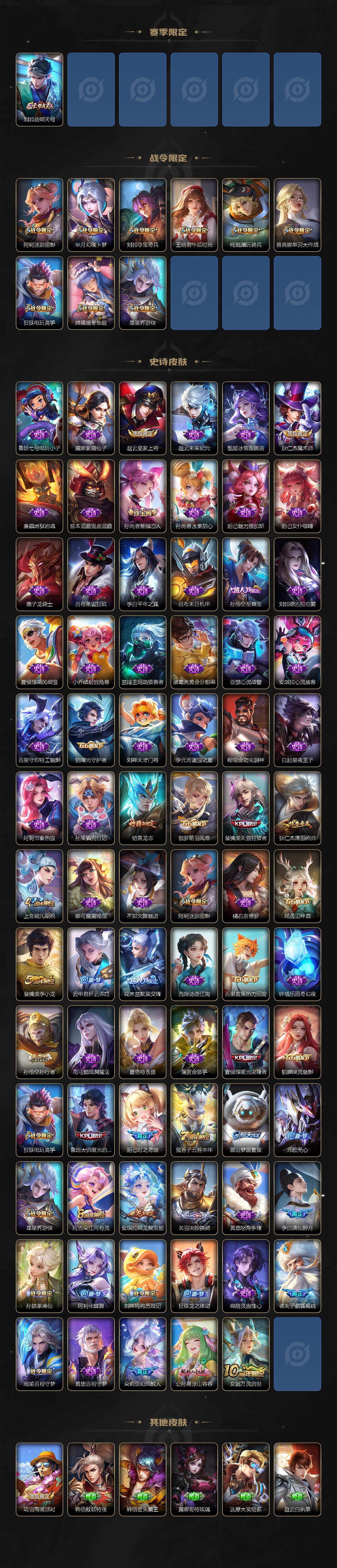 WZEY3352218王者荣耀账号详情图3 WZEY3352218王者荣耀账号详情图3