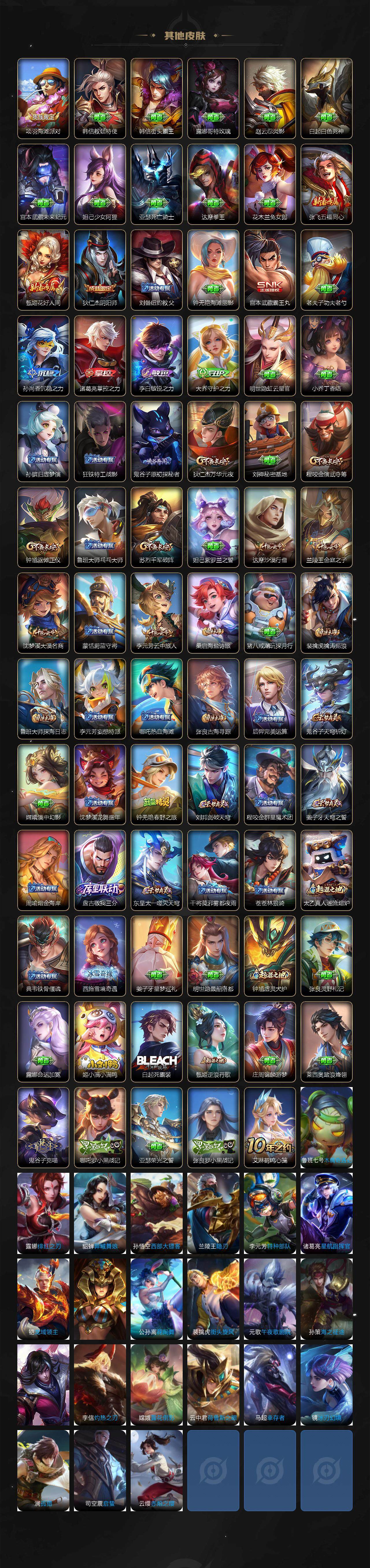 WZCMW3350001王者荣耀账号详情图3 WZCMW3350001王者荣耀账号详情图3