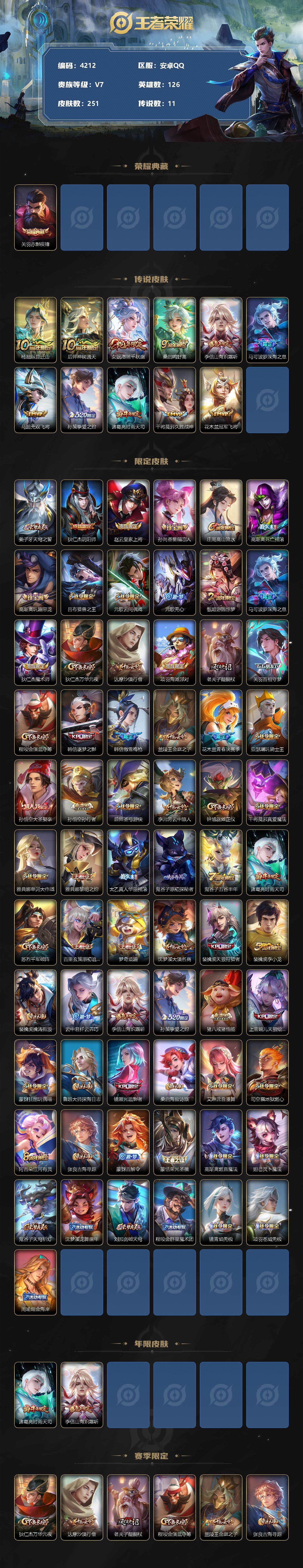 WZCMW3350932王者荣耀账号详情图2