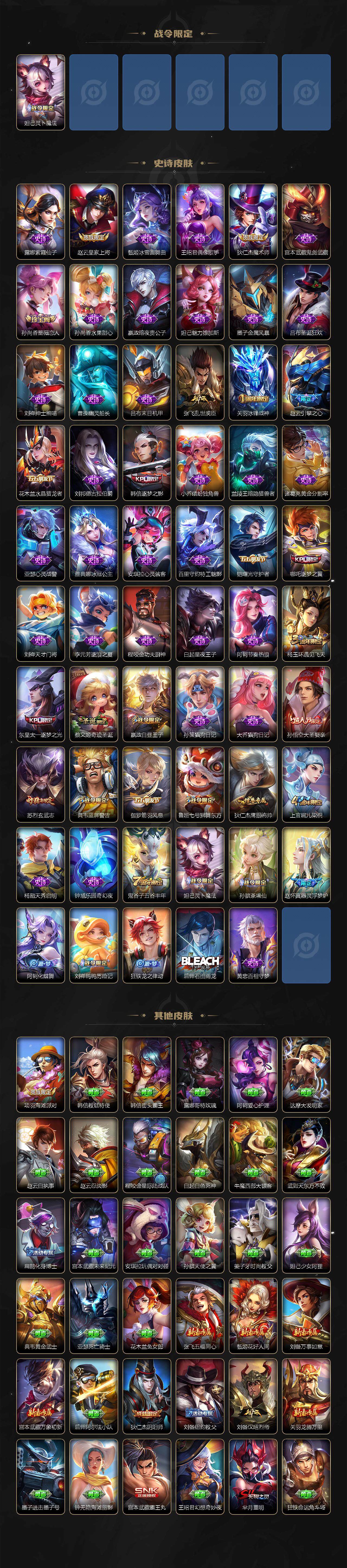 WZLX3352360王者荣耀账号详情图3