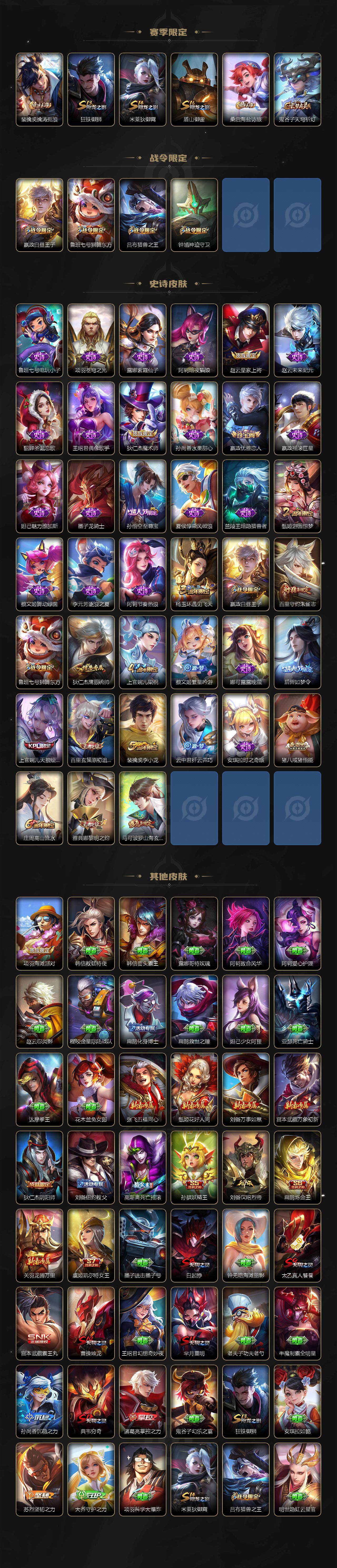 WZLX3358216王者荣耀账号详情图2