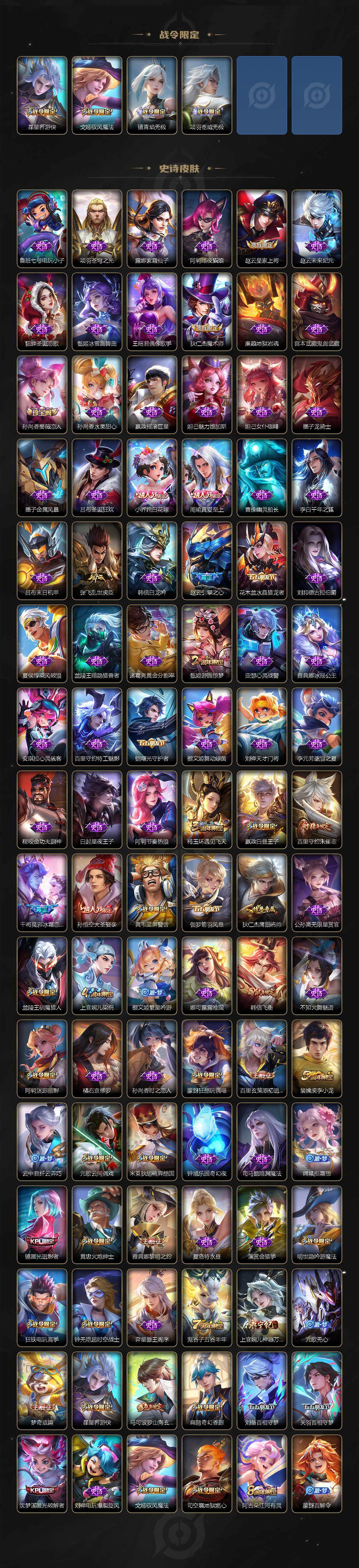 WZLX3358214王者荣耀账号详情图3 WZLX3358214王者荣耀账号详情图3