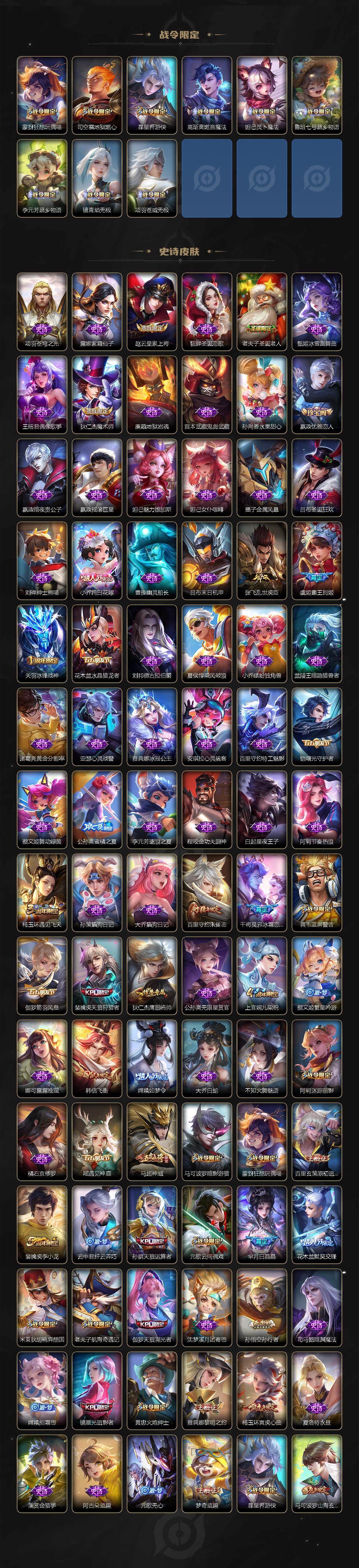 WZCMW3352901王者荣耀账号详情图4 WZCMW3352901王者荣耀账号详情图4