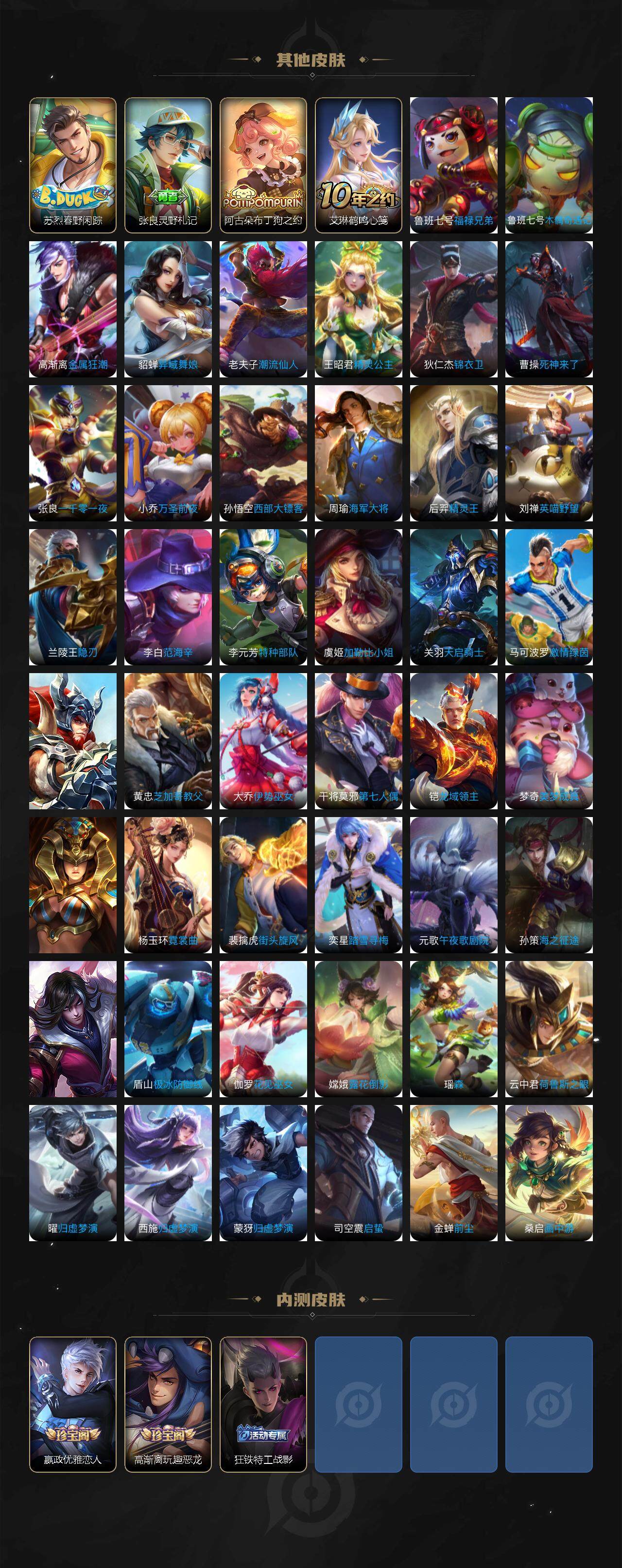 WZLX3358209王者荣耀账号详情图4 WZLX3358209王者荣耀账号详情图4