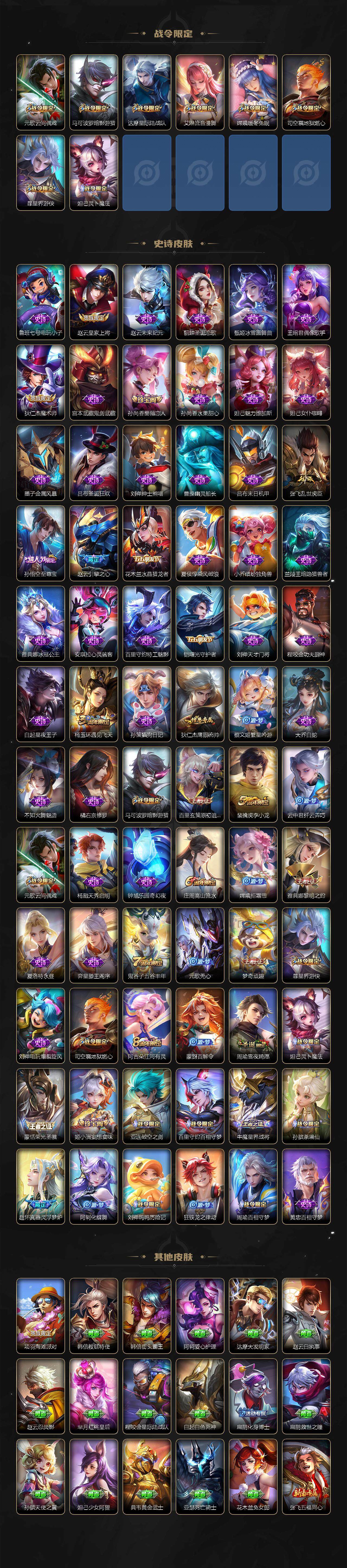 WZLX3358758王者荣耀账号详情图3 WZLX3358758王者荣耀账号详情图3