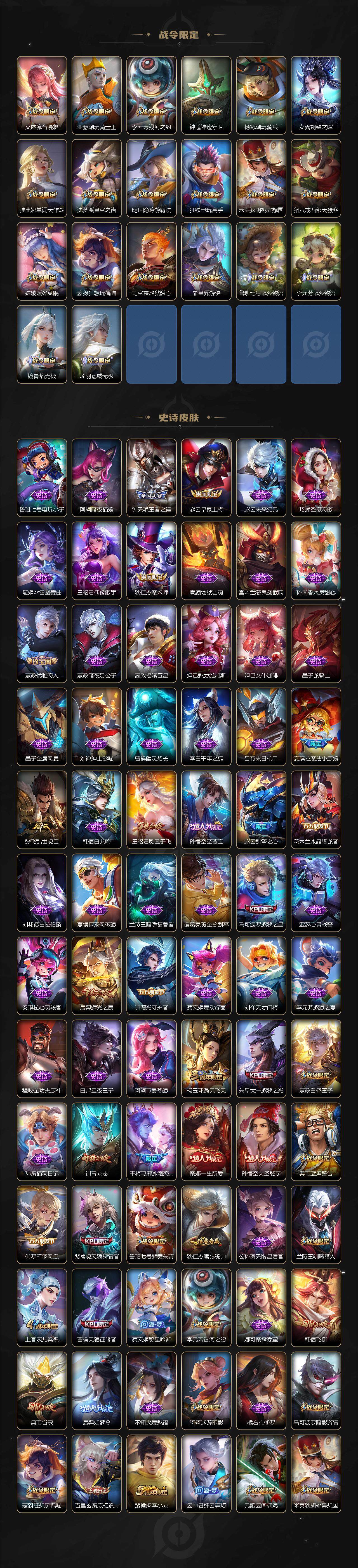 WZCMW3361404王者荣耀账号详情图4