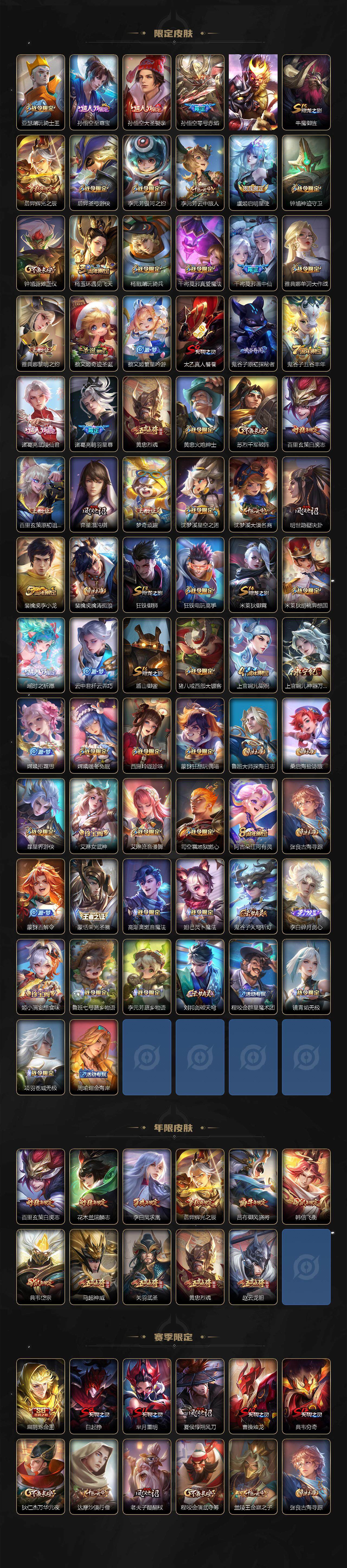 WZ0349376王者荣耀账号详情图2 WZ0349376王者荣耀账号详情图2