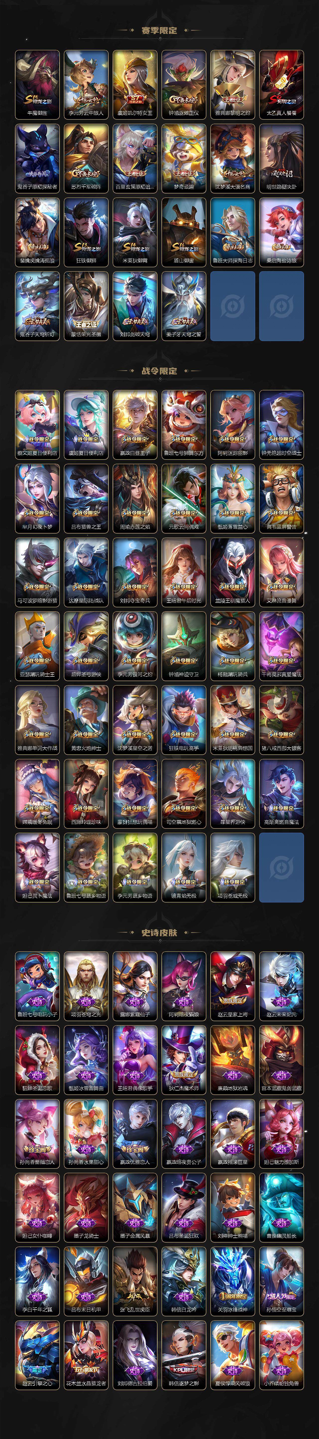 WZ0349376王者荣耀账号详情图3 WZ0349376王者荣耀账号详情图3