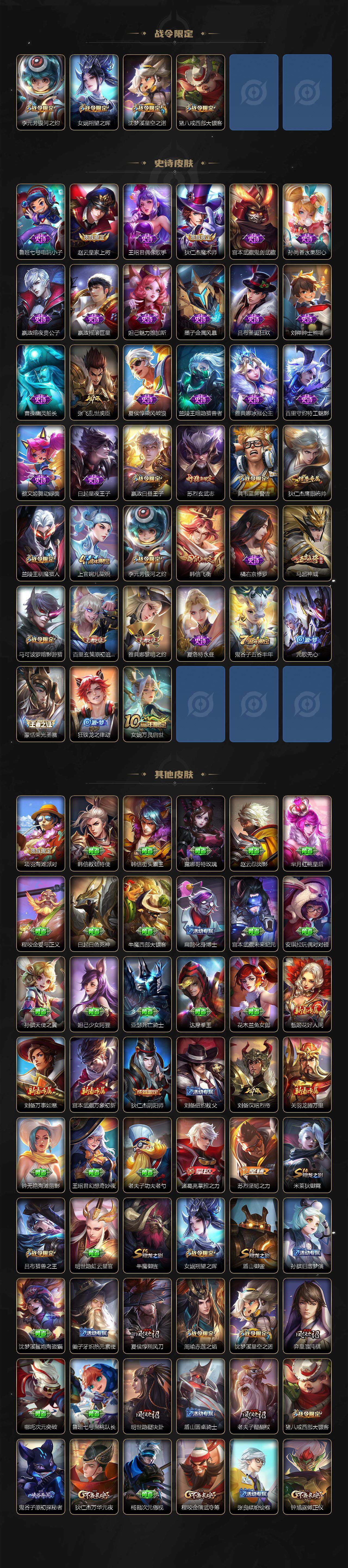 WZJZ3364483王者荣耀账号详情图3 WZJZ3364483王者荣耀账号详情图3