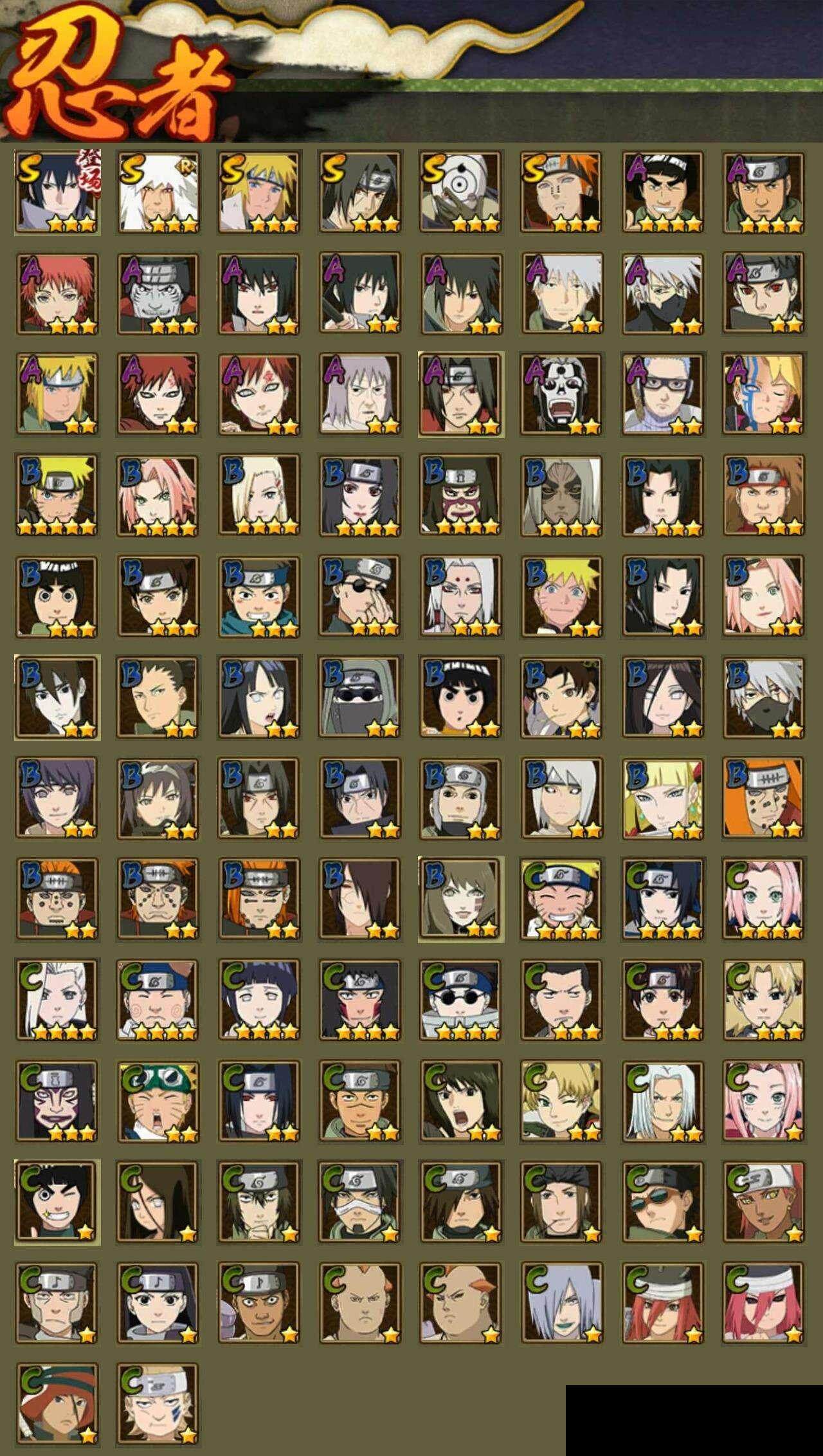 HYCMW333889火影忍者账号详情图2