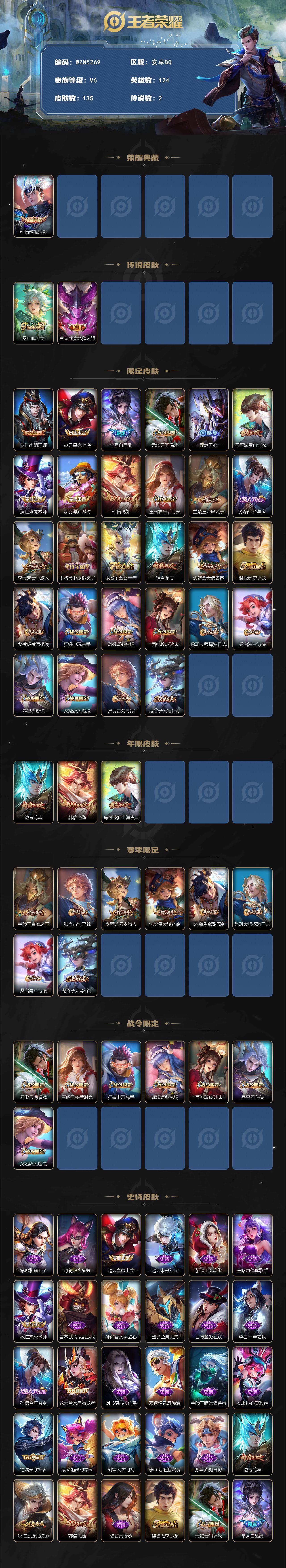 WZEY3367115王者荣耀账号详情图2