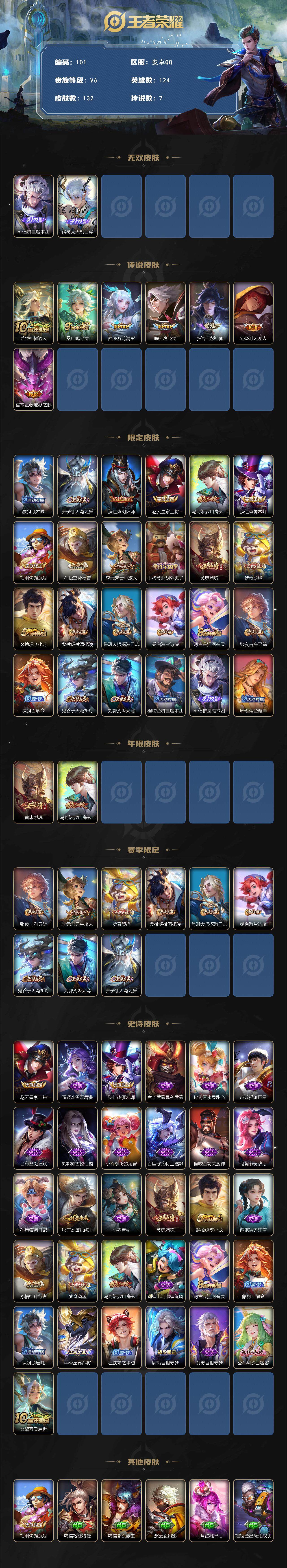 WZCMW3369143王者荣耀账号详情图2