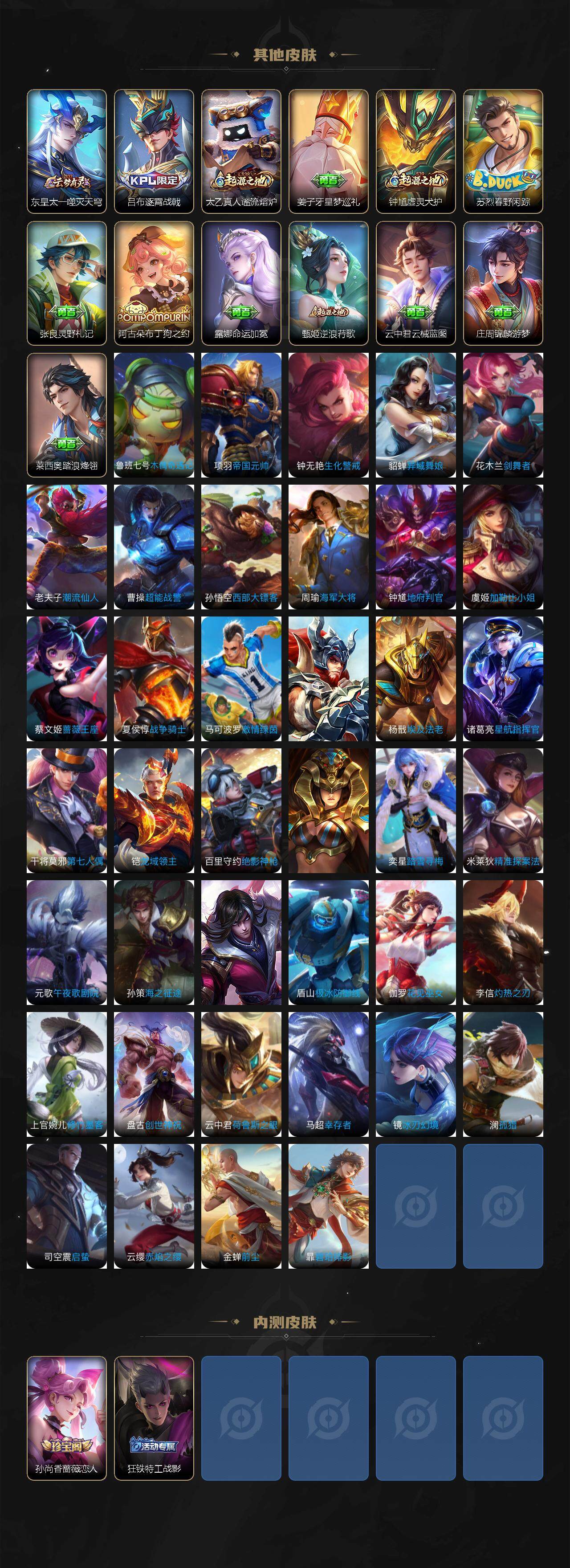 WZLE3371560王者荣耀账号详情图4 WZLE3371560王者荣耀账号详情图4