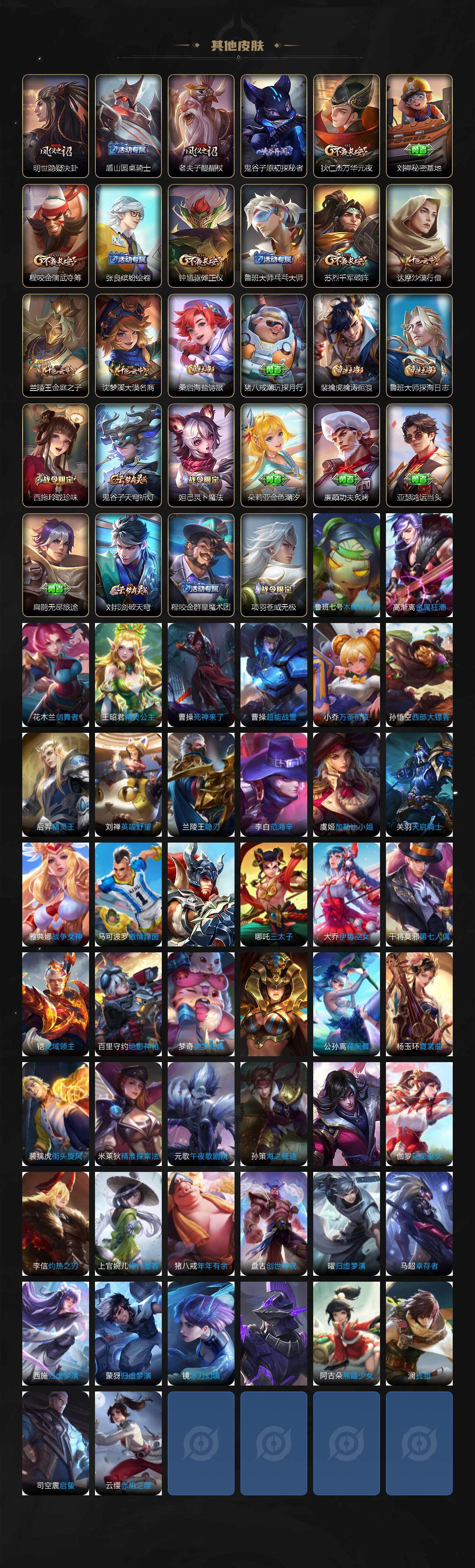 WZLX3369959王者荣耀账号详情图4 WZLX3369959王者荣耀账号详情图4