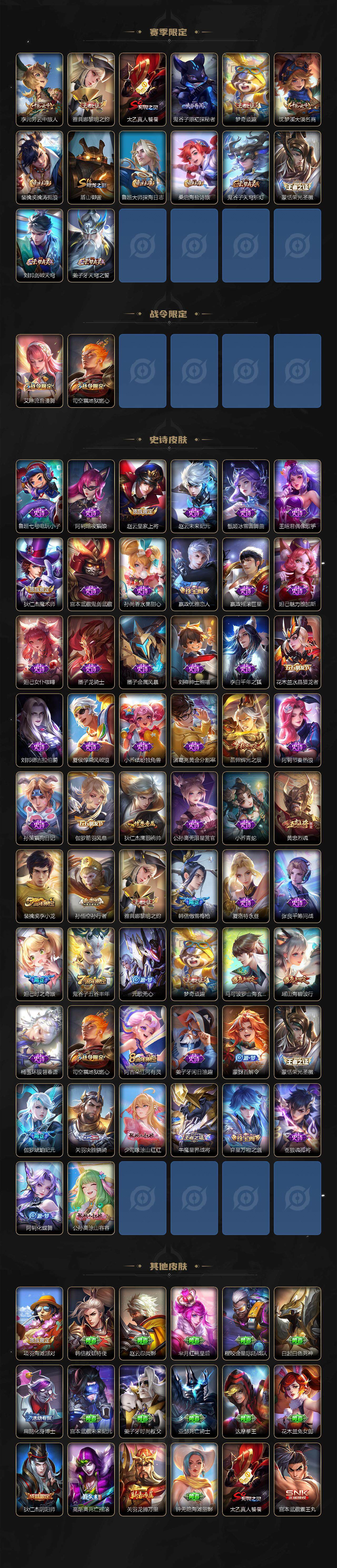 WZLE3371556王者荣耀账号详情图3