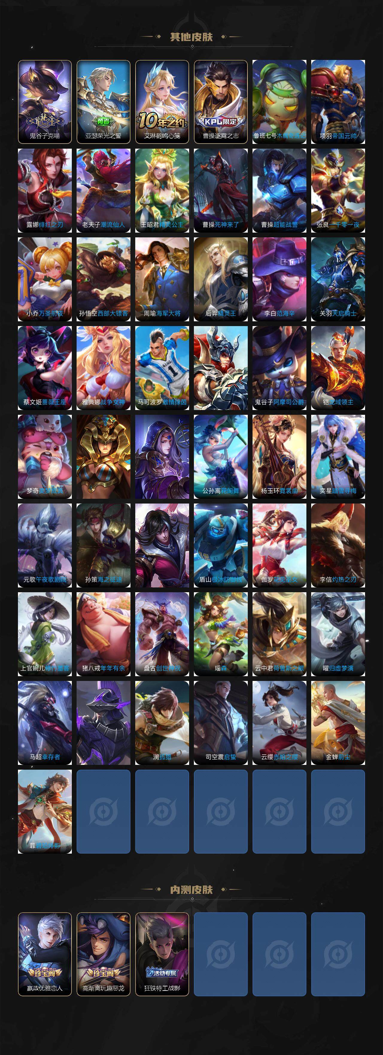 WZLFY3367271王者荣耀账号详情图6 WZLFY3367271王者荣耀账号详情图6