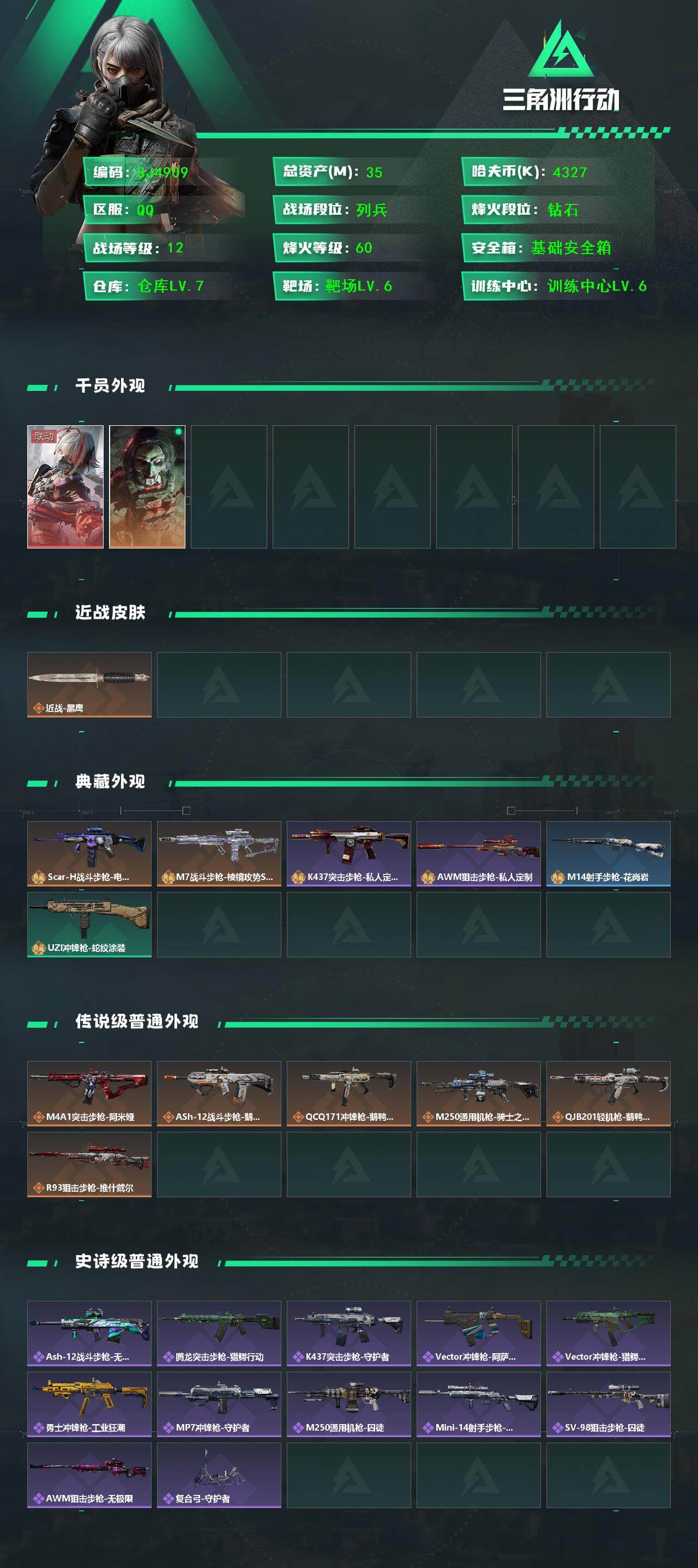 SJZEY361892三角洲行动账号详情图2