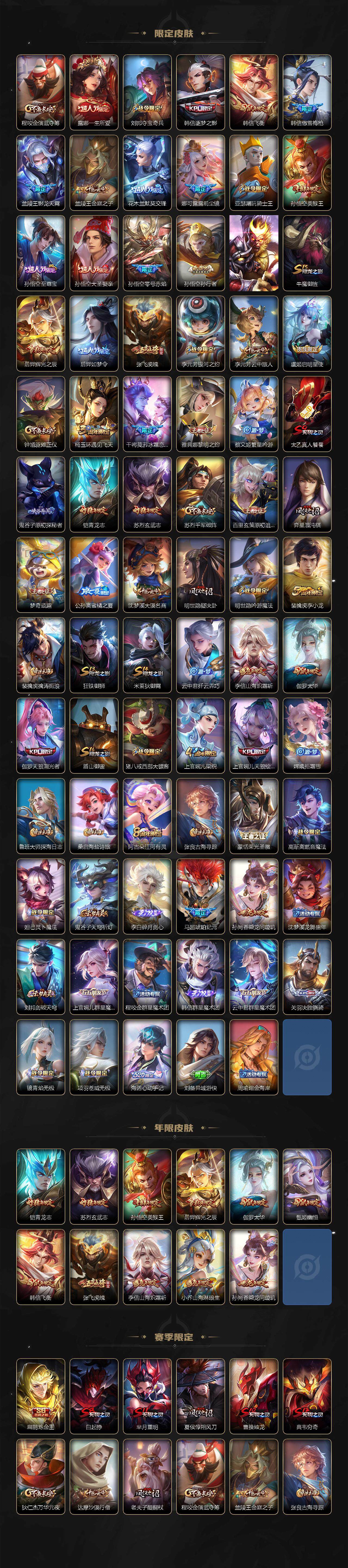 WZLX3371613王者荣耀账号详情图3