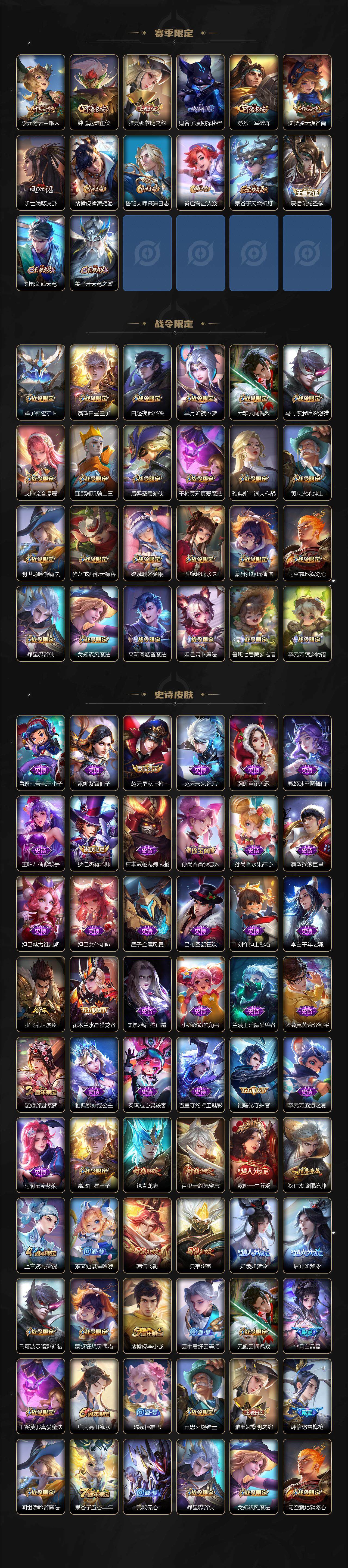 WZLX3371579王者荣耀账号详情图3 WZLX3371579王者荣耀账号详情图3