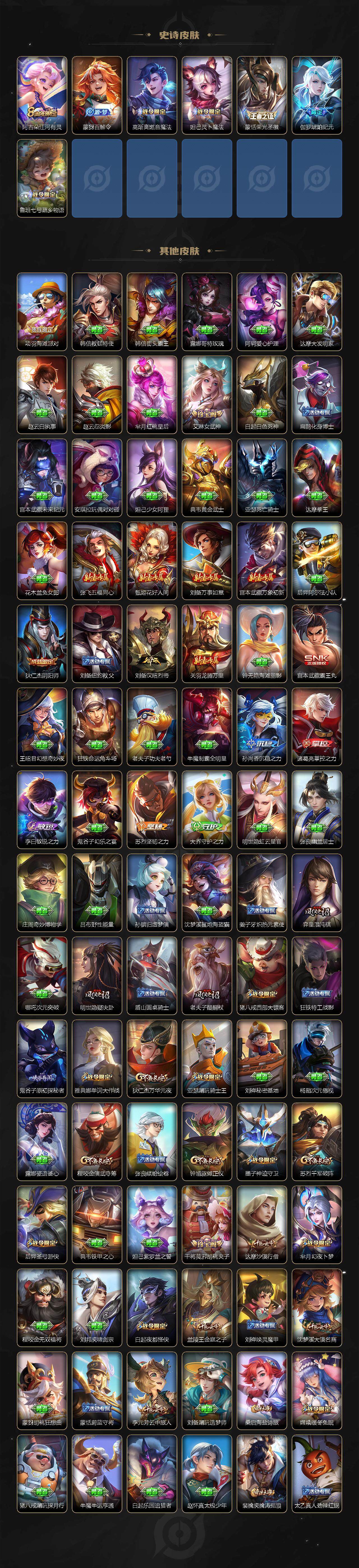 WZLX3371579王者荣耀账号详情图4 WZLX3371579王者荣耀账号详情图4