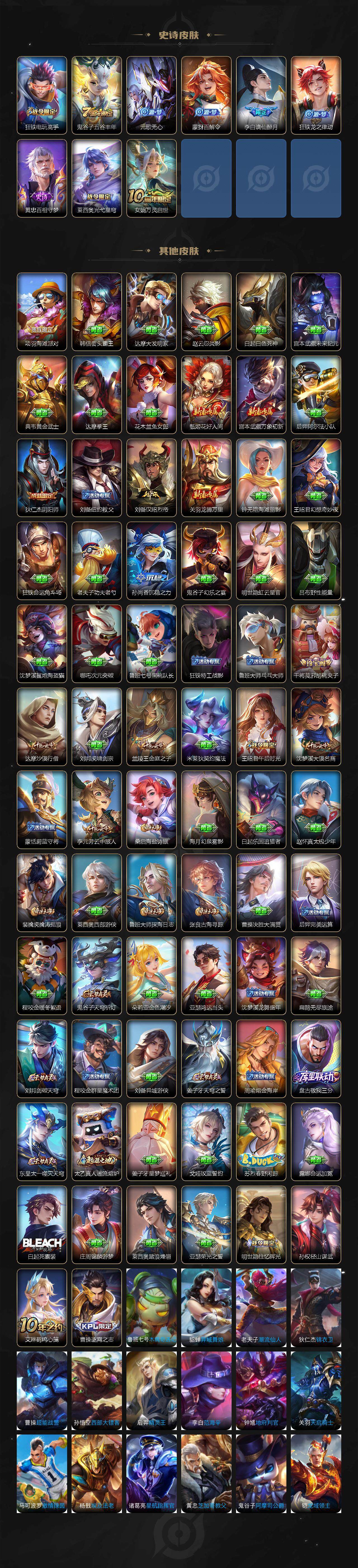 WZQM3382767王者荣耀账号详情图4