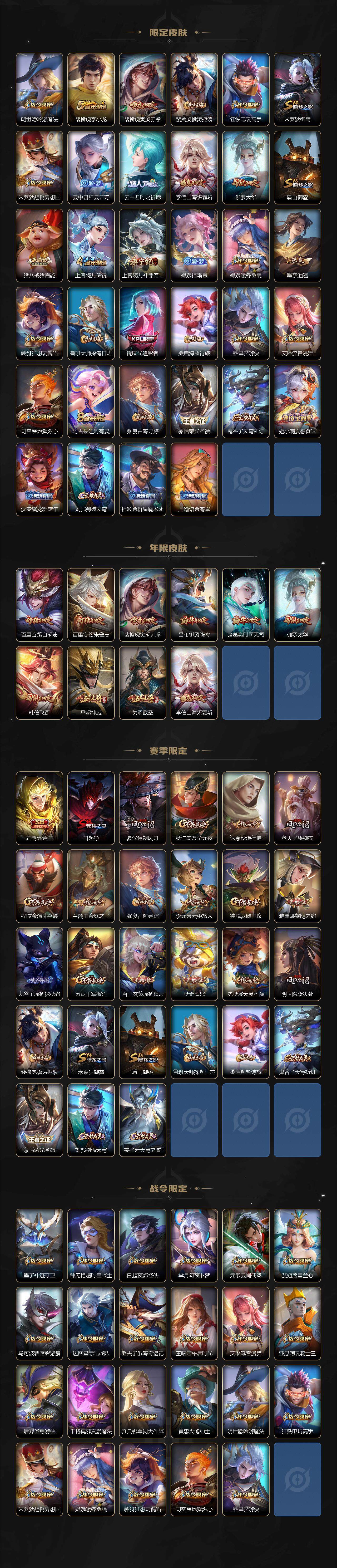 WZLFY3370070王者荣耀账号详情图3 WZLFY3370070王者荣耀账号详情图3