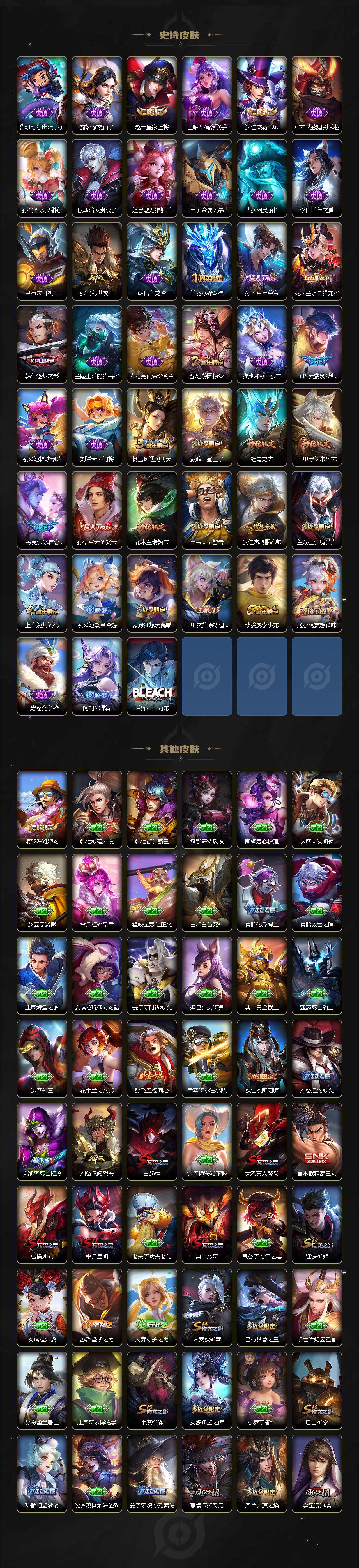 WZLX3415827王者荣耀账号详情图3 WZLX3415827王者荣耀账号详情图3