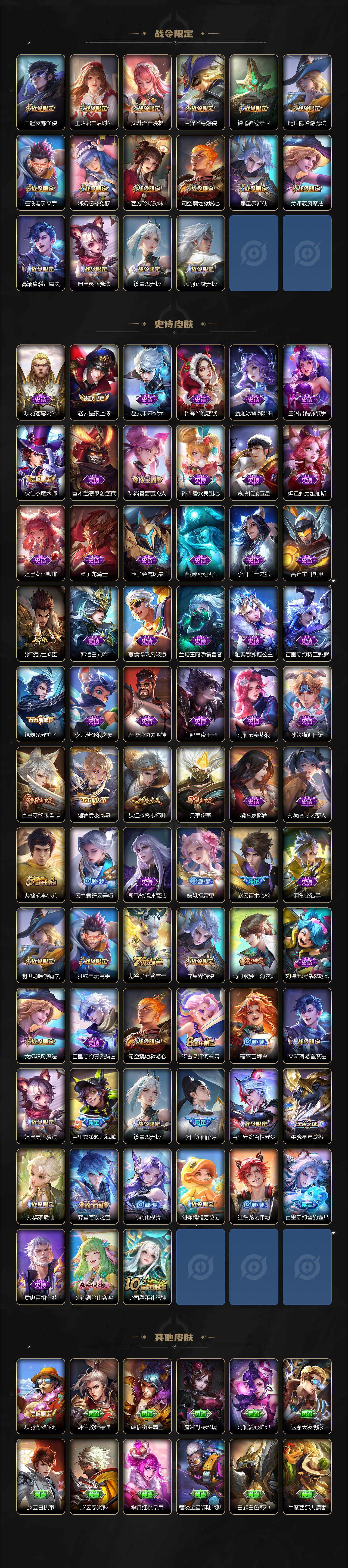 WZ0349461王者荣耀账号详情图3 WZ0349461王者荣耀账号详情图3