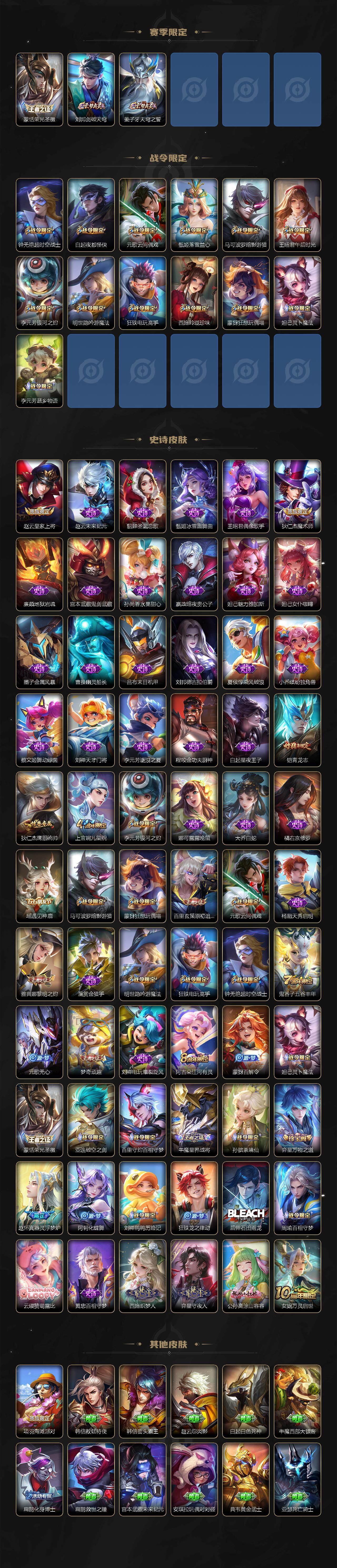 WZJM3464243王者荣耀账号详情图3