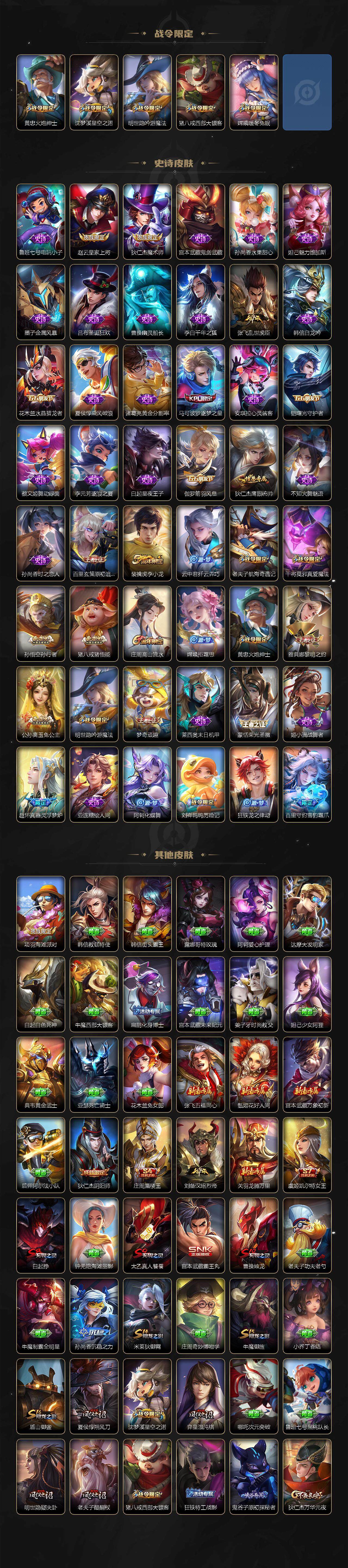 WZLE3377474王者荣耀账号详情图3