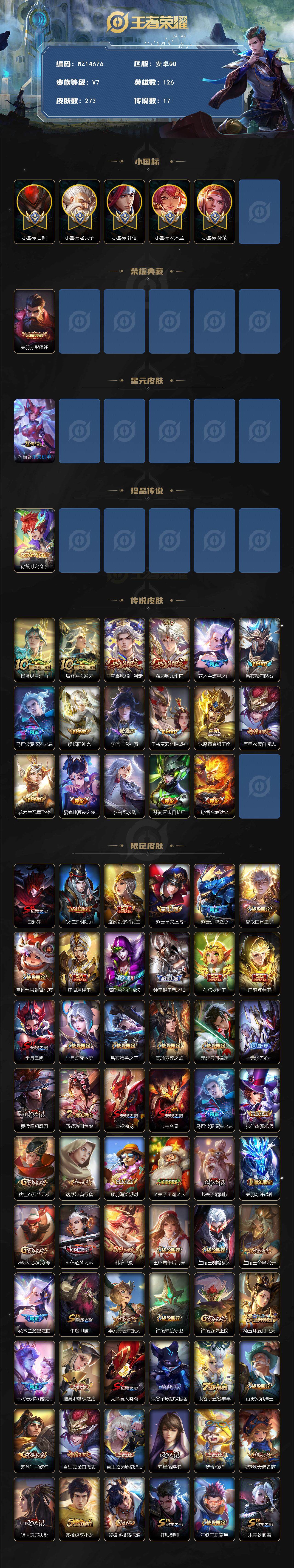 WZ0349472王者荣耀账号详情图2