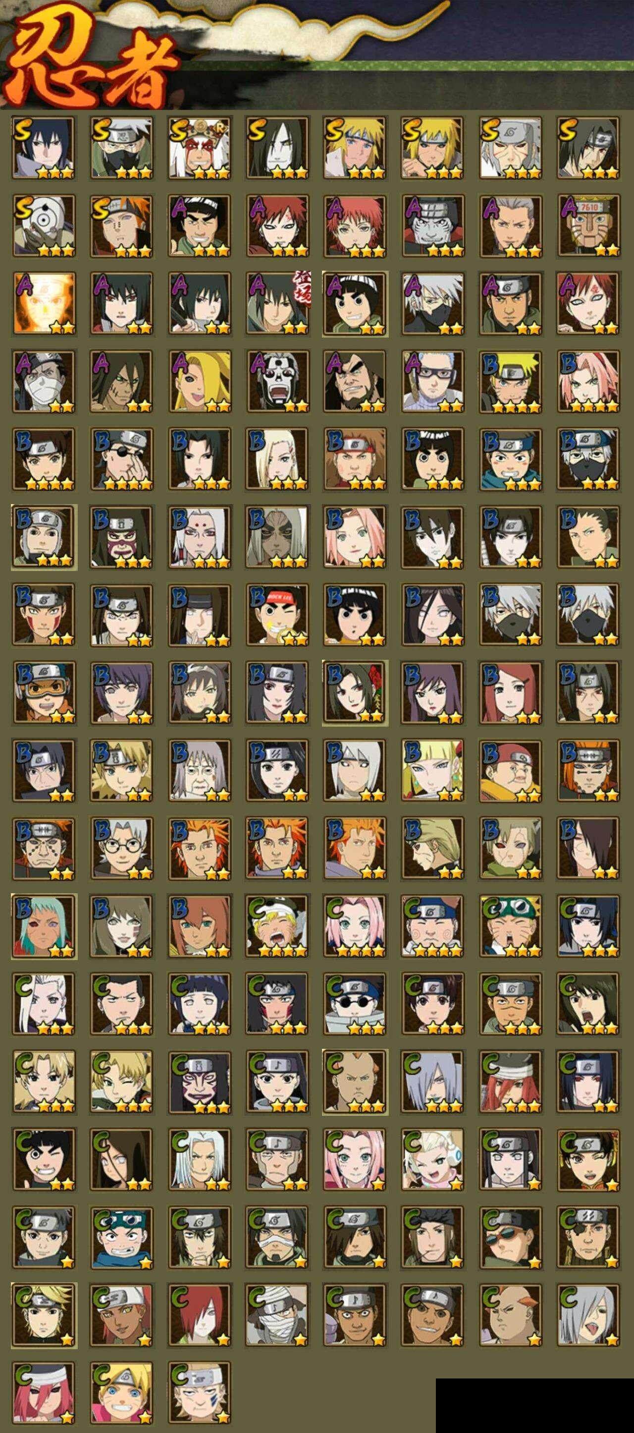 HYCMW335129火影忍者账号详情图2