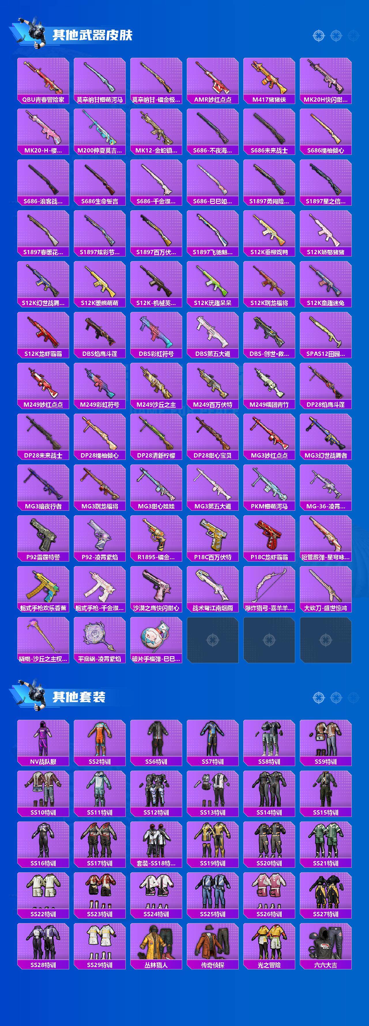 HPLE3390569和平精英账号详情图5 HPLE3390569和平精英账号详情图5