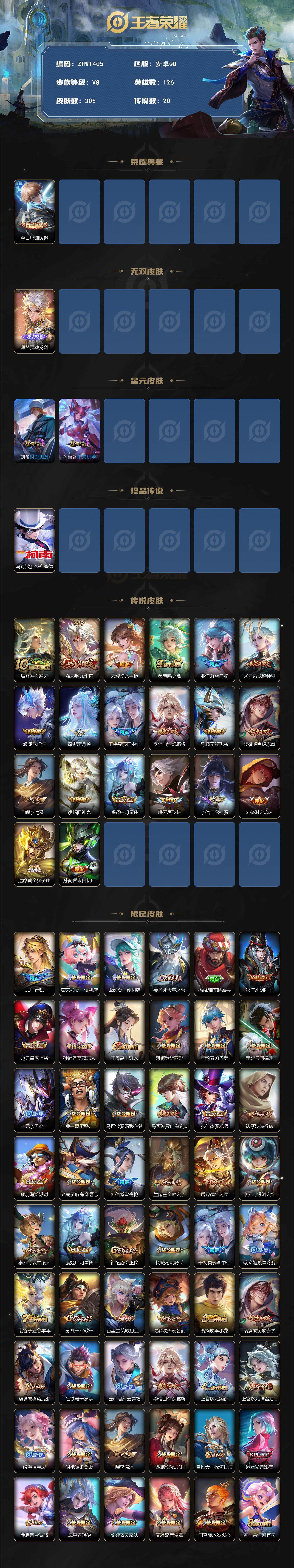 WZLE3381456王者荣耀账号详情图2