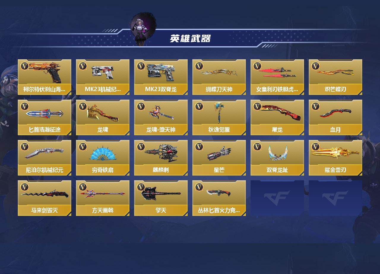 CFMEY364582枪战王者账号详情图3 CFMEY364582枪战王者账号详情图3