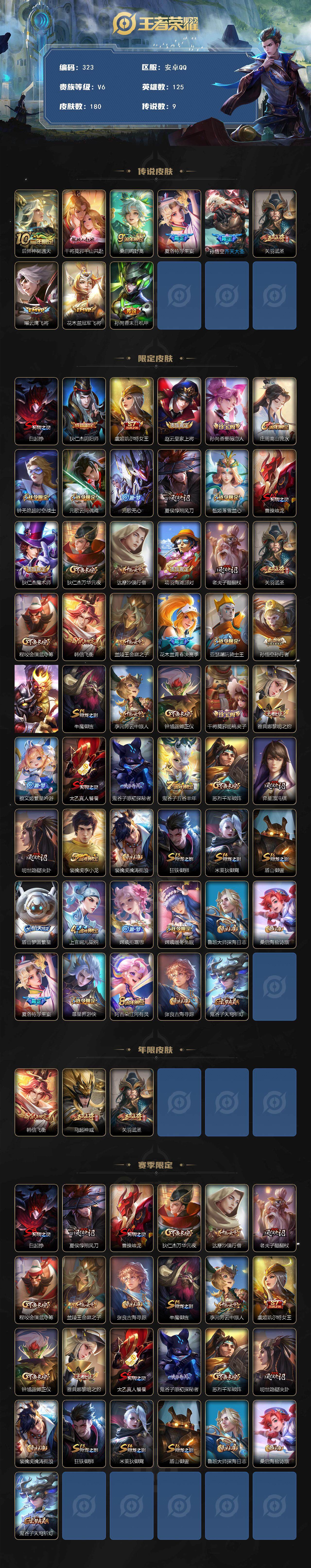 WZCMW3377202王者荣耀账号详情图2