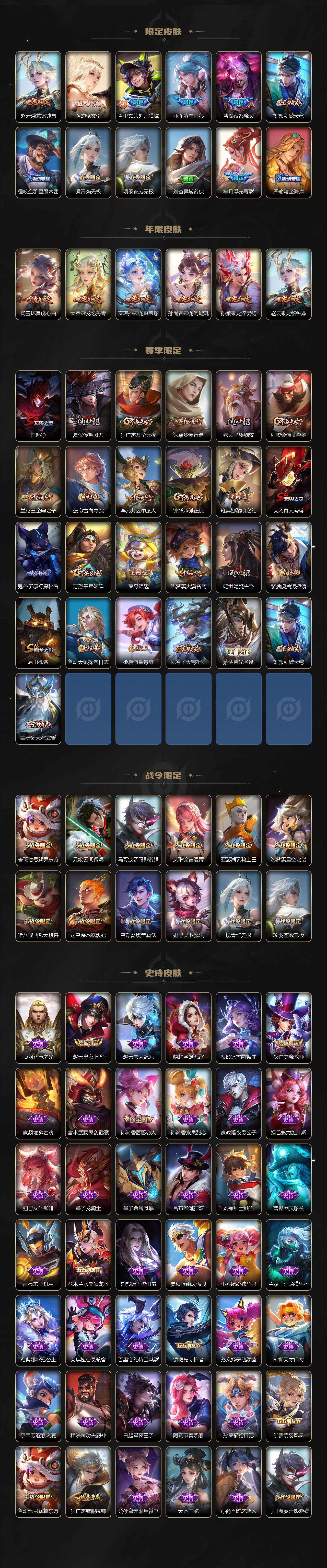 WZ0349481王者荣耀账号详情图3 WZ0349481王者荣耀账号详情图3