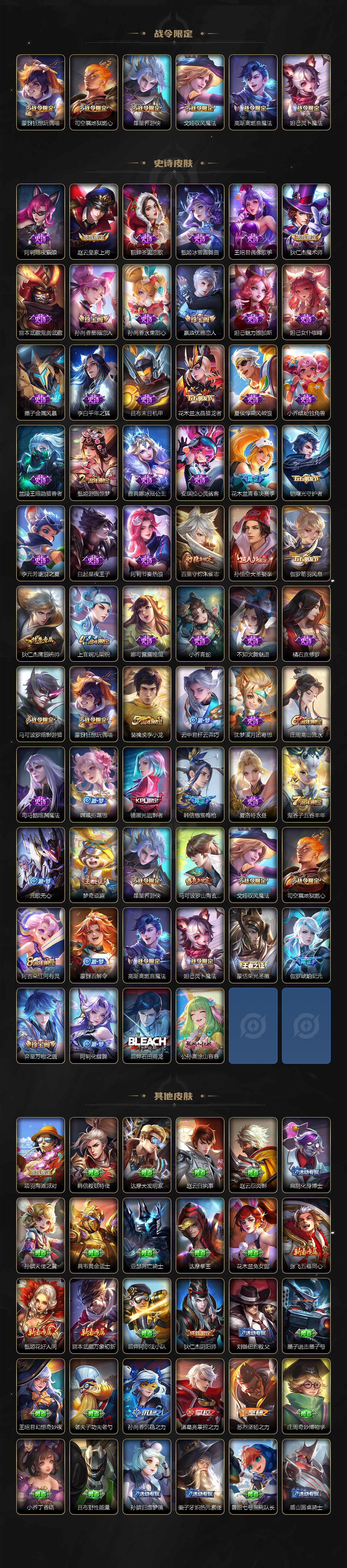 WZEY3381320王者荣耀账号详情图3 WZEY3381320王者荣耀账号详情图3