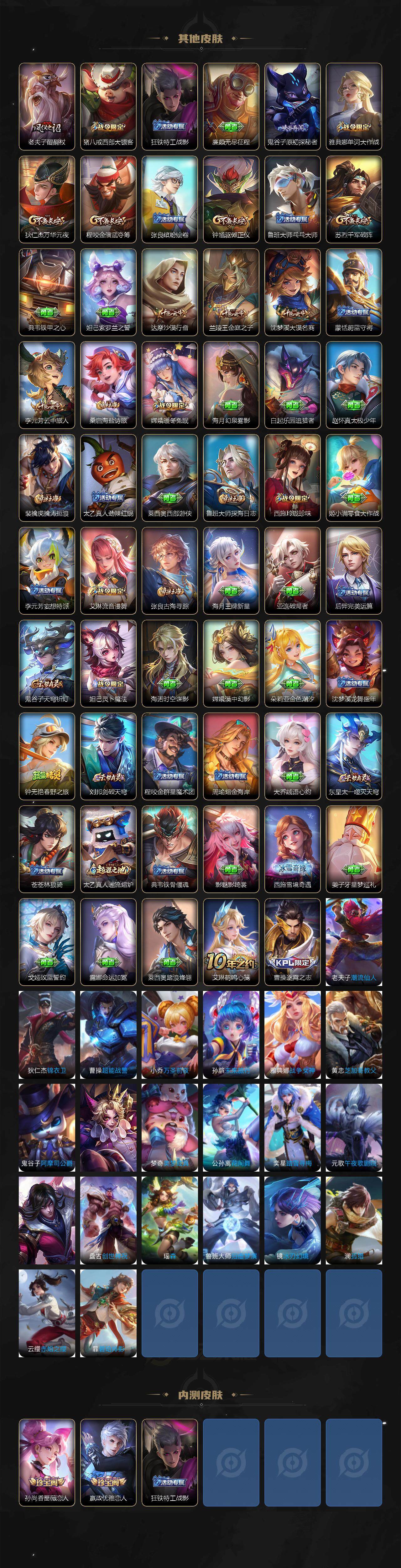 WZEY3381320王者荣耀账号详情图4 WZEY3381320王者荣耀账号详情图4