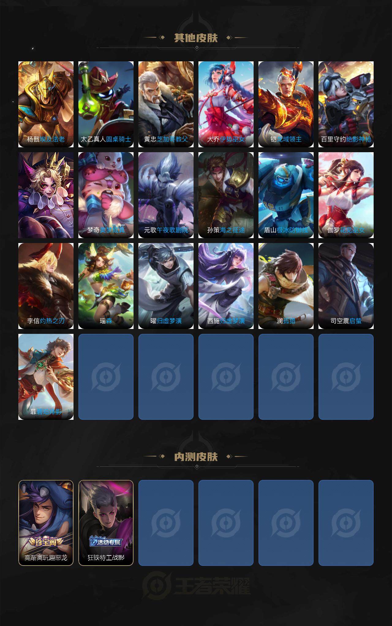 WZCMW3380934王者荣耀账号详情图4 WZCMW3380934王者荣耀账号详情图4