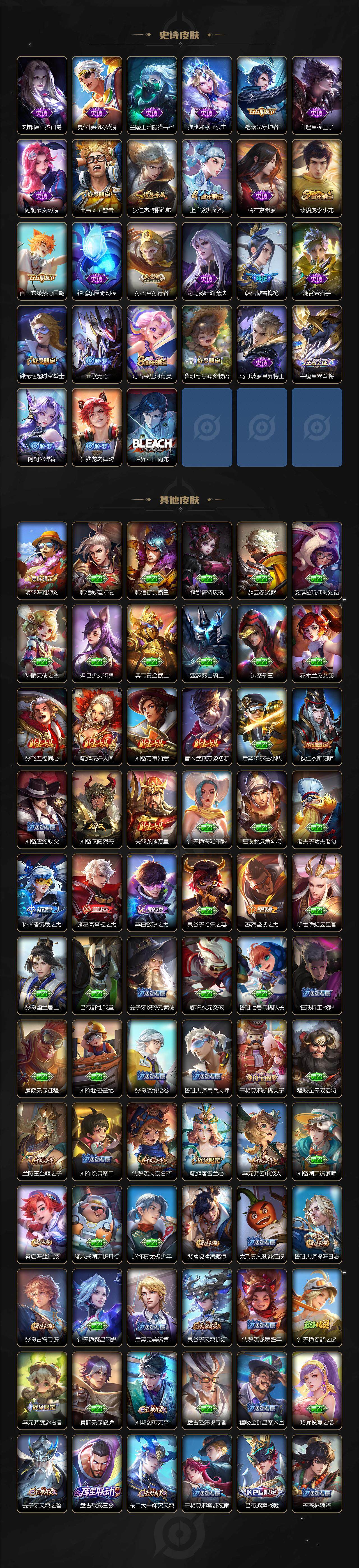 WZCMW3423523王者荣耀账号详情图3 WZCMW3423523王者荣耀账号详情图3