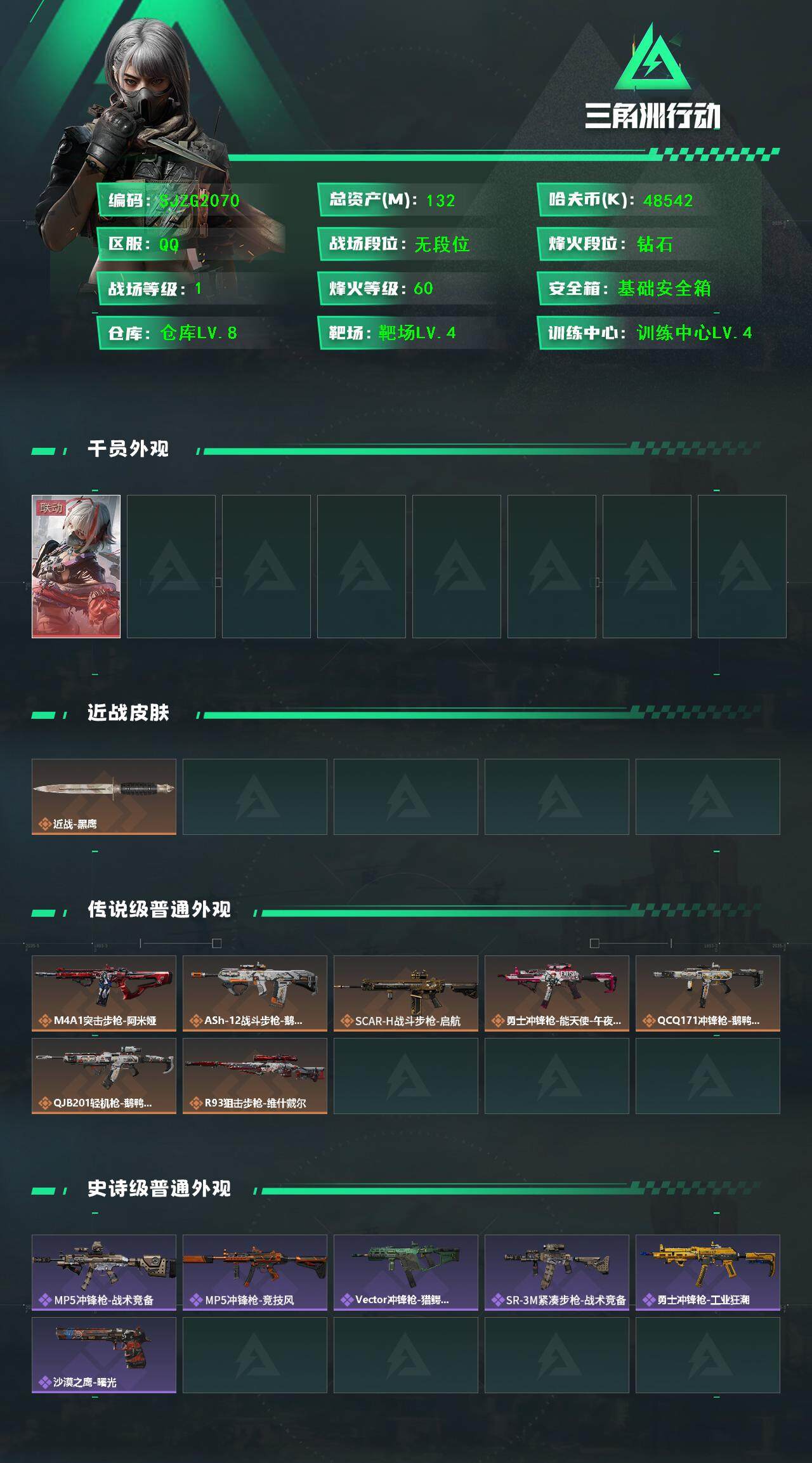 SJZEY365406三角洲行动账号详情图2