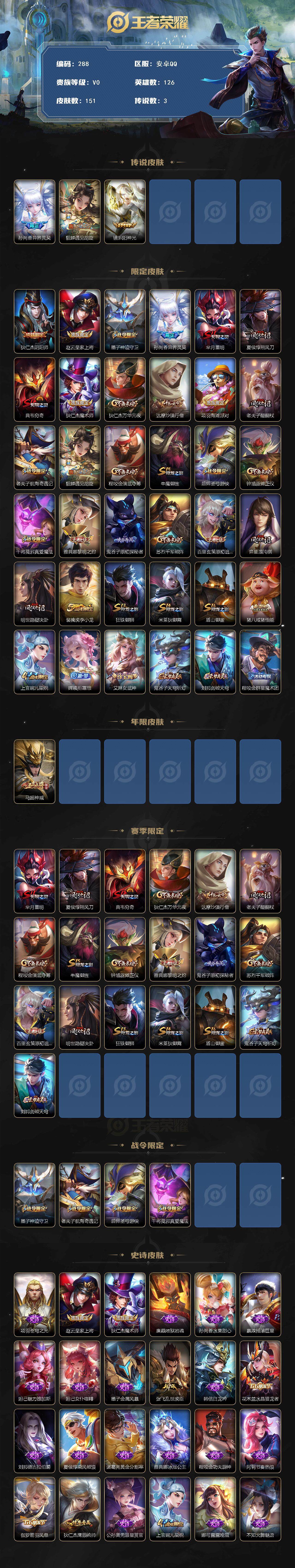 WZCMW3379000王者荣耀账号详情图2